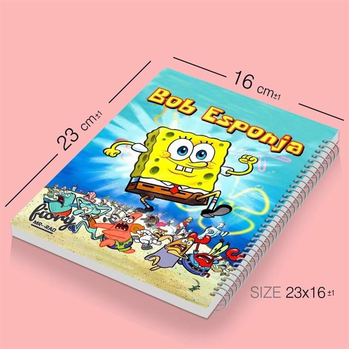 دفتر نقاشی مستر راد مدل باب اسفجی طرح انیمیشن